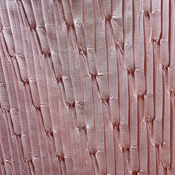 Dressbarn Pink Pleated Short Sleeve Button-Up Top - Size 1X - Picture 7 of 9